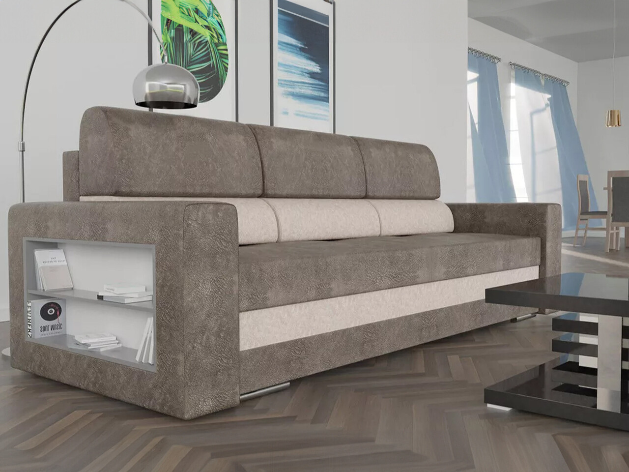 Разтегателен диван Decatur 100 (Forever 63 + Forever 60)