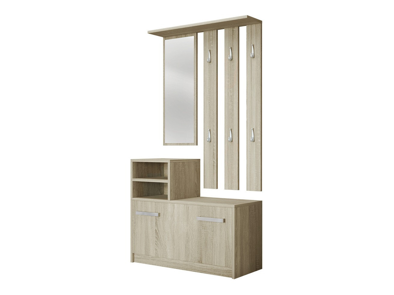 Комплект за антре Candum (Сонома дъб)