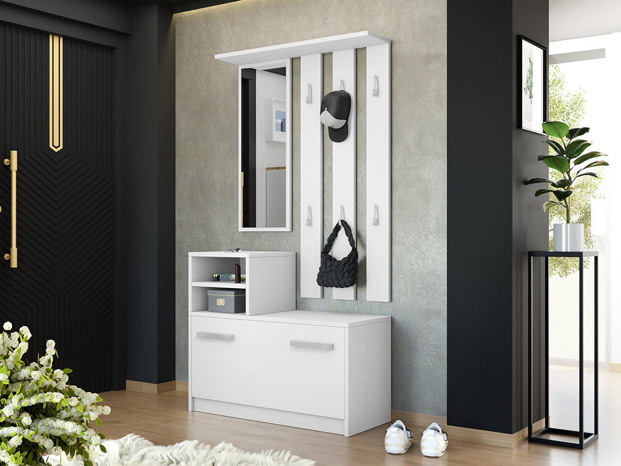 Комплект за антре Mandeville 100 (Бял)