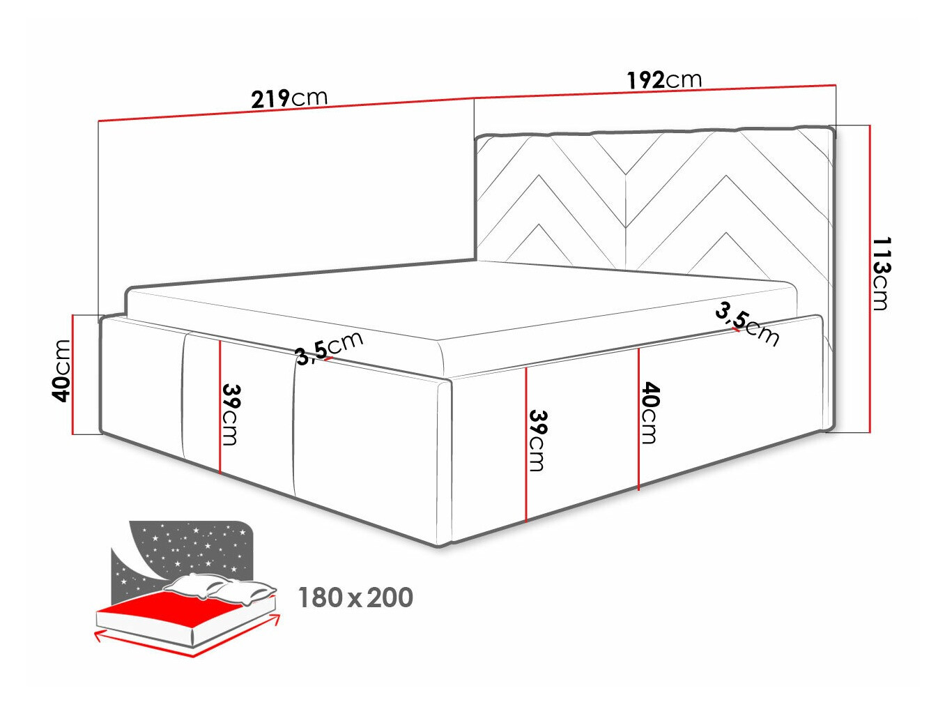 Легло ComfiDream 175 (Fresh 01)