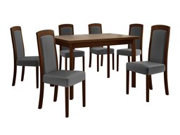Маса и столове за трапезария Victorville 351 (Орех)