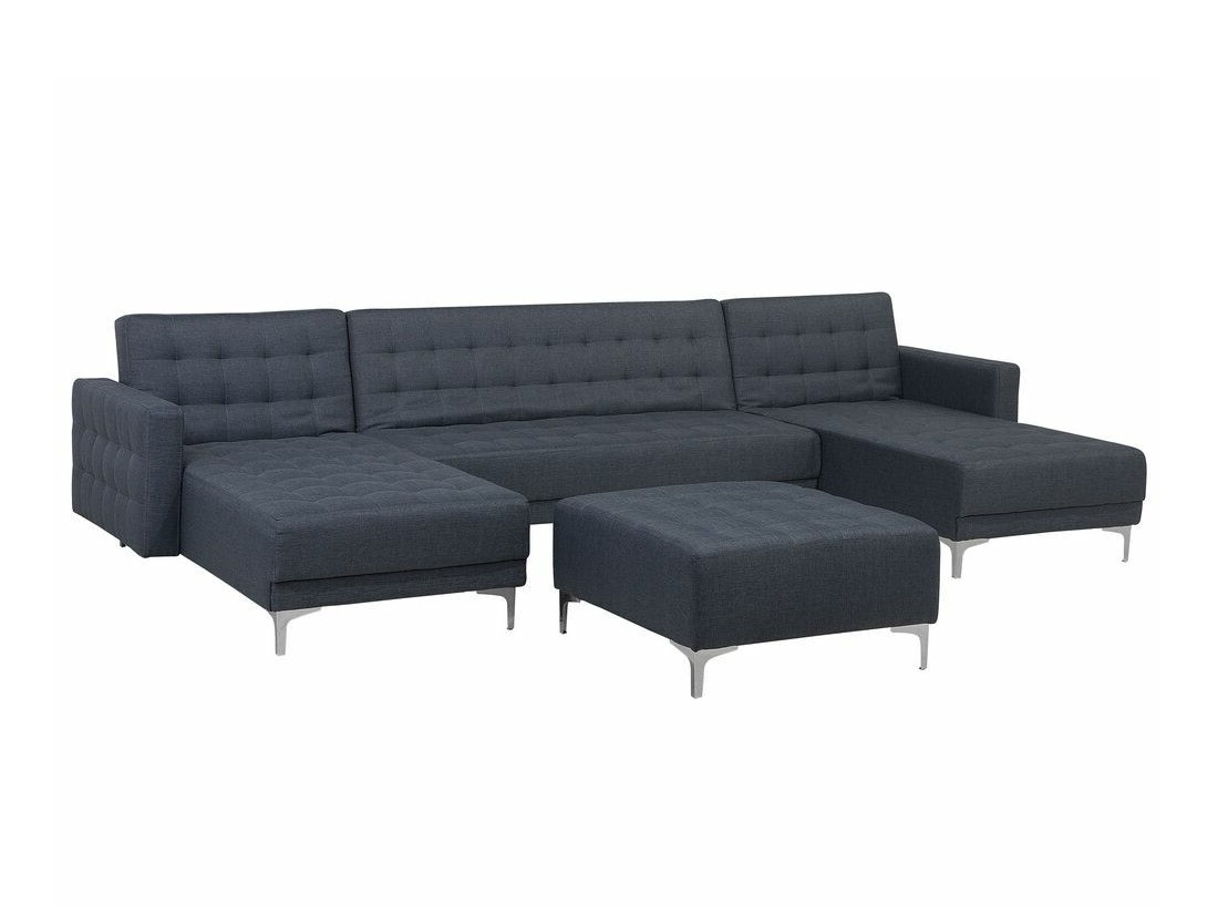 Модулен ъглов диван Felvena 108 (Тъмно сив)
