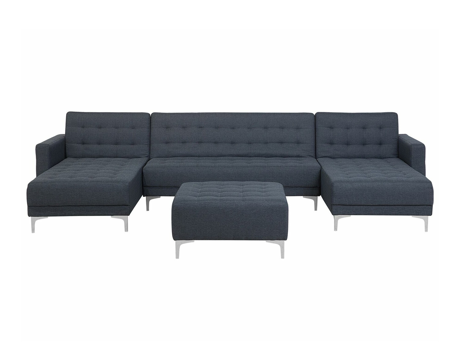 Модулен ъглов диван Felvena 108 (Тъмно сив)