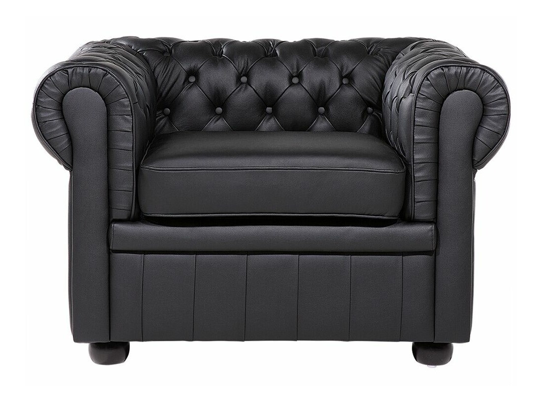 Chesterfield фотьойл Cirdoro 105 (Черен)