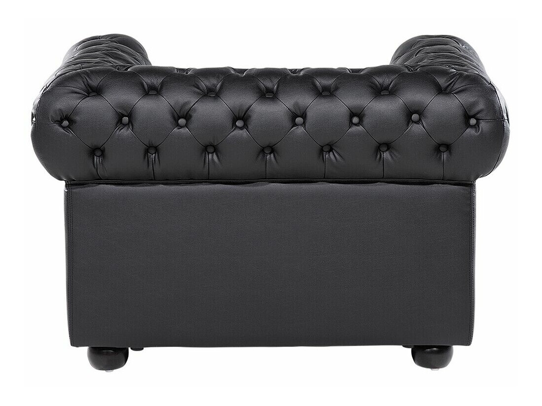 Chesterfield фотьойл Cirdoro 105 (Черен)