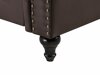 Chesterfield диван Cirdoro 106 (Тъмнокафяв)