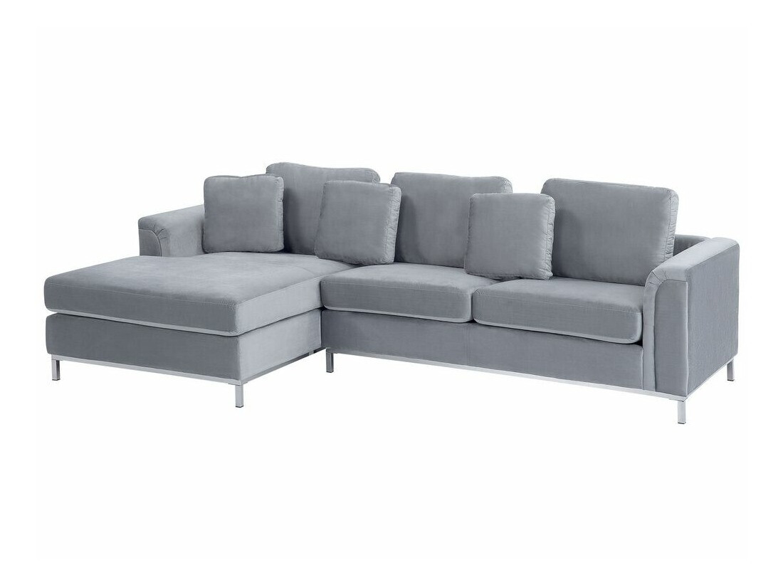 Ъглов диван Berwyn 884 (Сив)