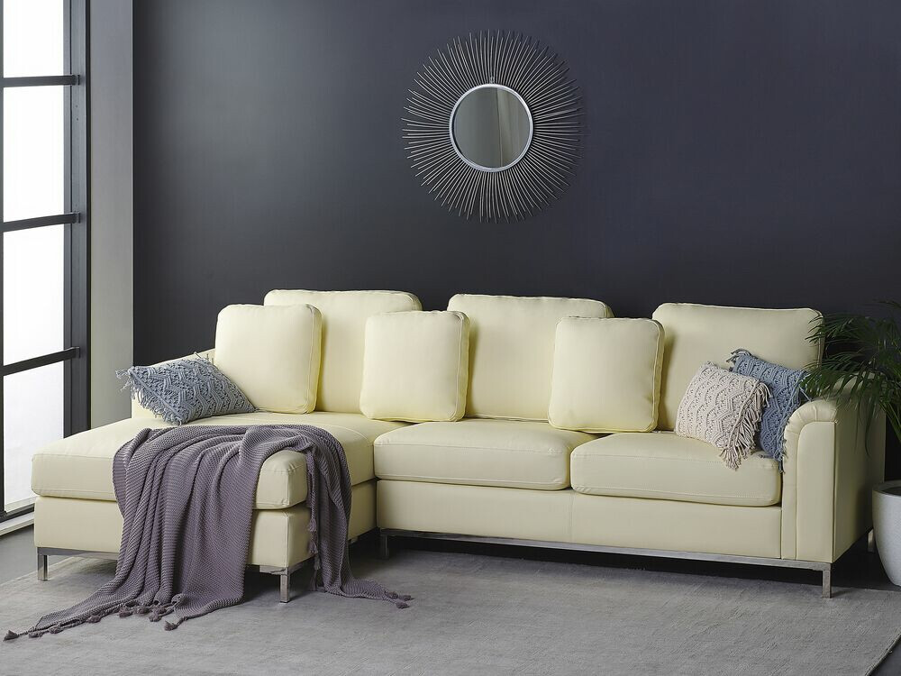 Ъглов диван Berwyn 884 (Сметана)