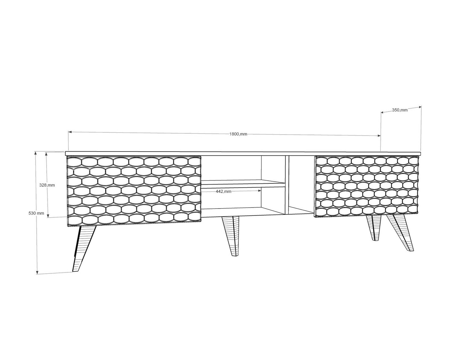 ТВ шкаф Kailua 1448