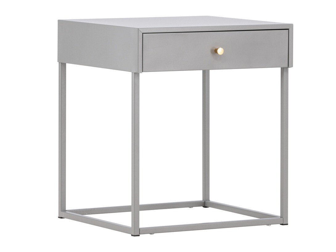 Нощно шкафче Evasevu 104 (Светло сив)