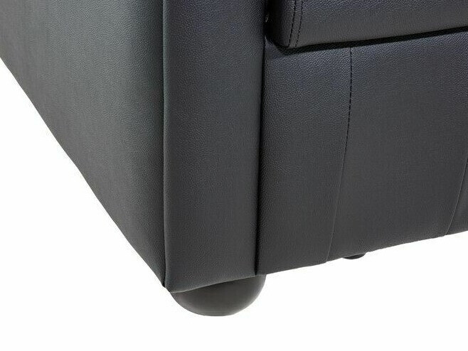 Chesterfield комплект мека мебел Cirdoro 112 (Черен)