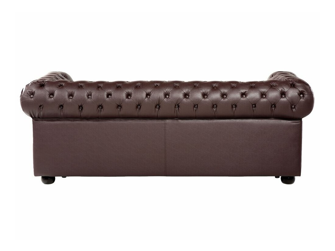 Chesterfield комплект мека мебел Cirdoro 112 (Тъмнокафяв)