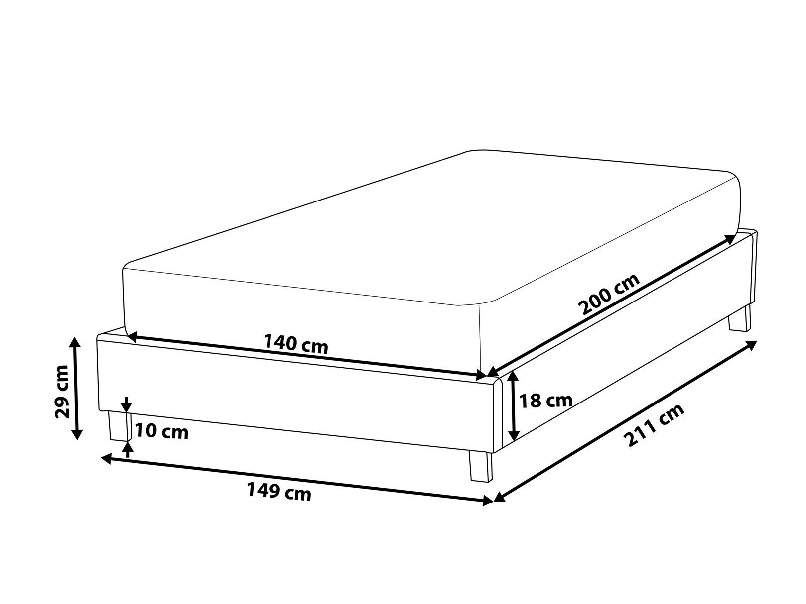 Легло Berwyn 932 (Сив)