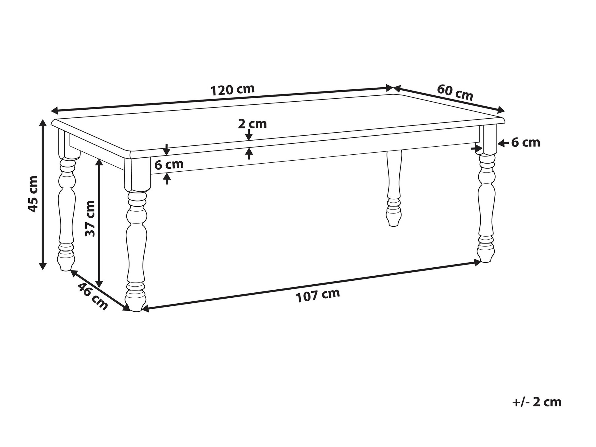 Масичка за кафе Berwyn 958