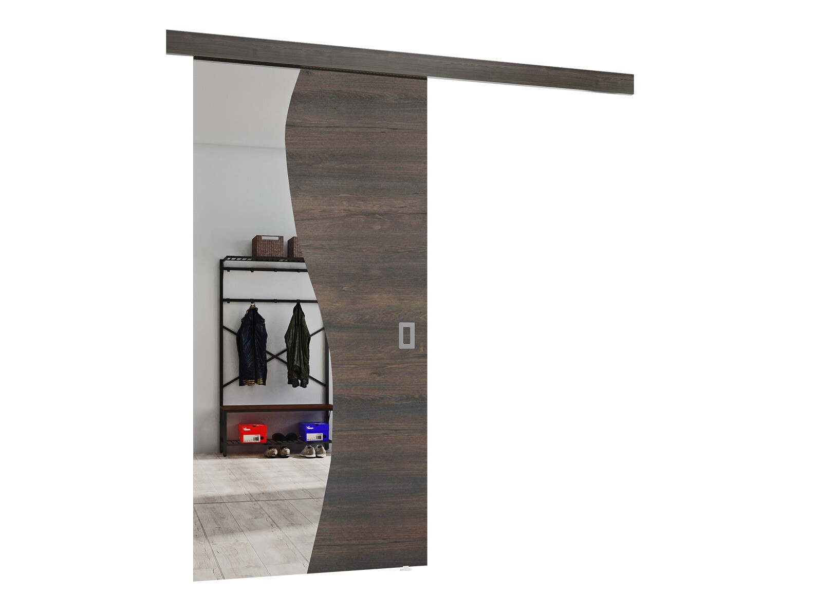 Плъзгаща се врата Dover 213 (Тъмен ясен)