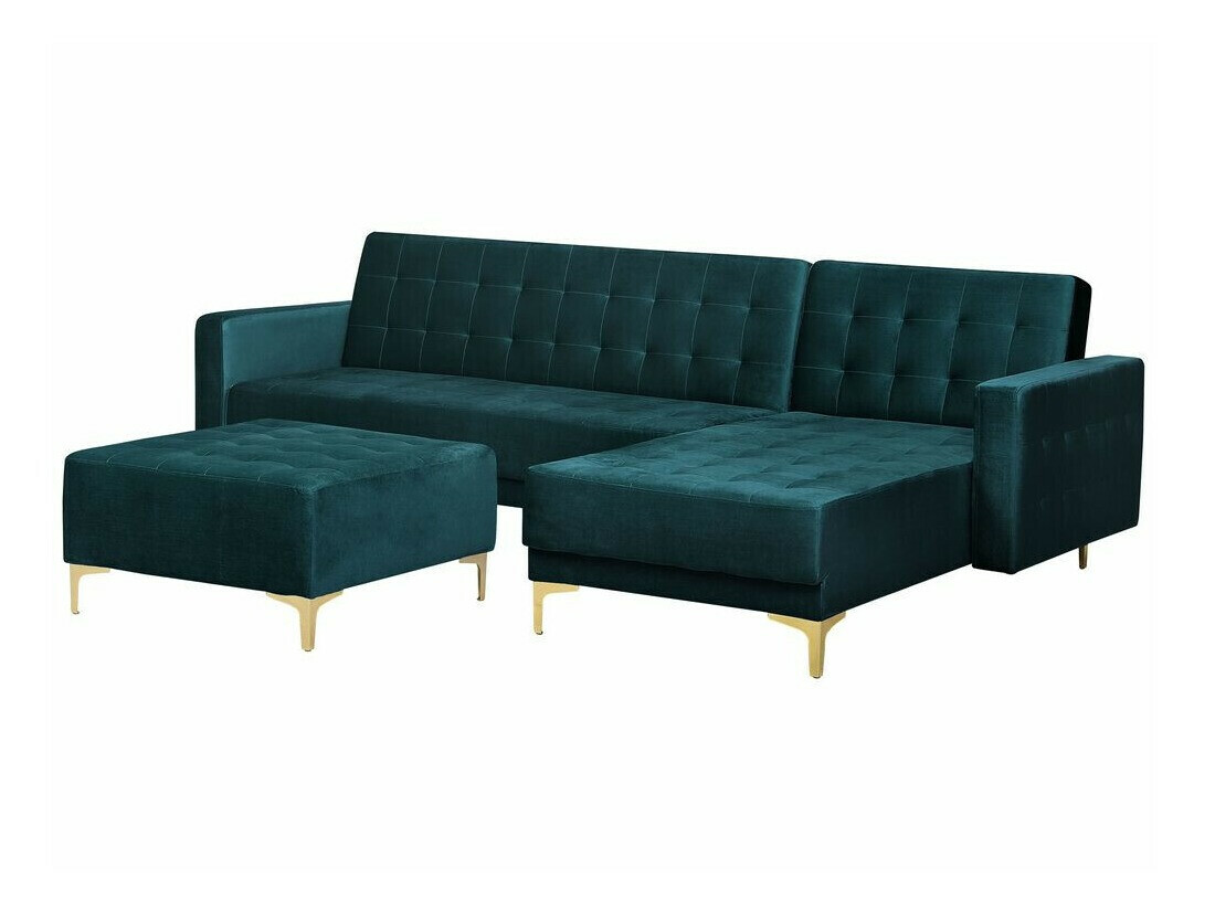 Ъглов диван Felvena 117 (Тюркоаз)