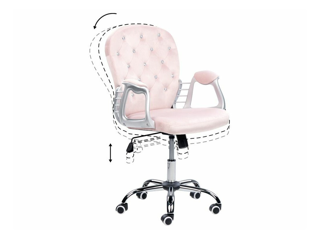 Офис стол Berwyn 965 (Роза)