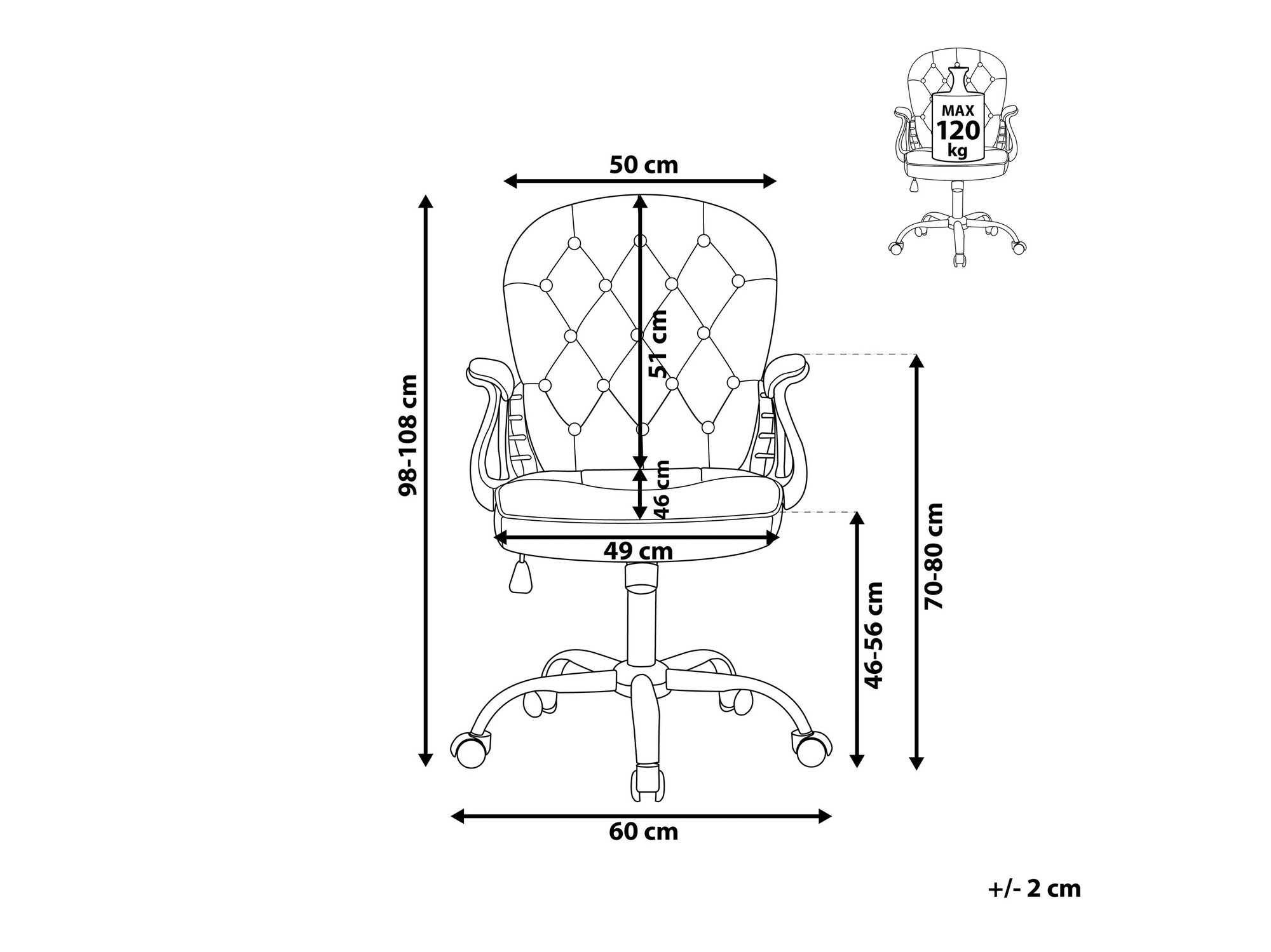 Офис стол Berwyn 965 (Роза)