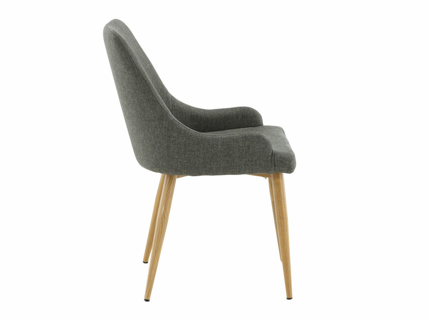 Стол Dallas 222 (Тъмно сив + Кафяв)