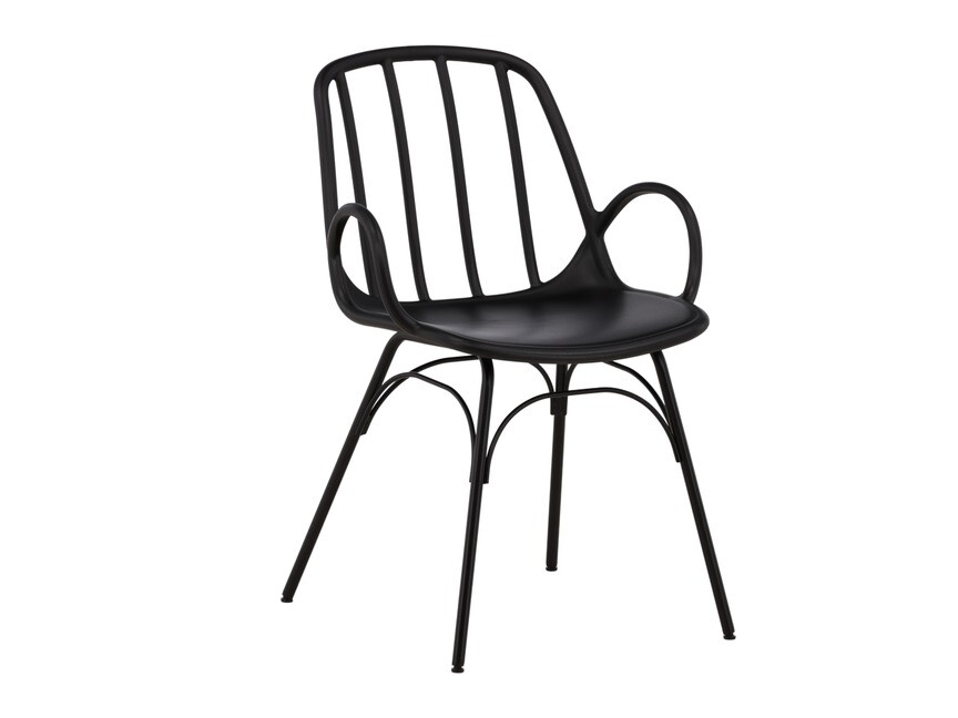 Маса и столове за трапезария Dallas 4273 (Черен)