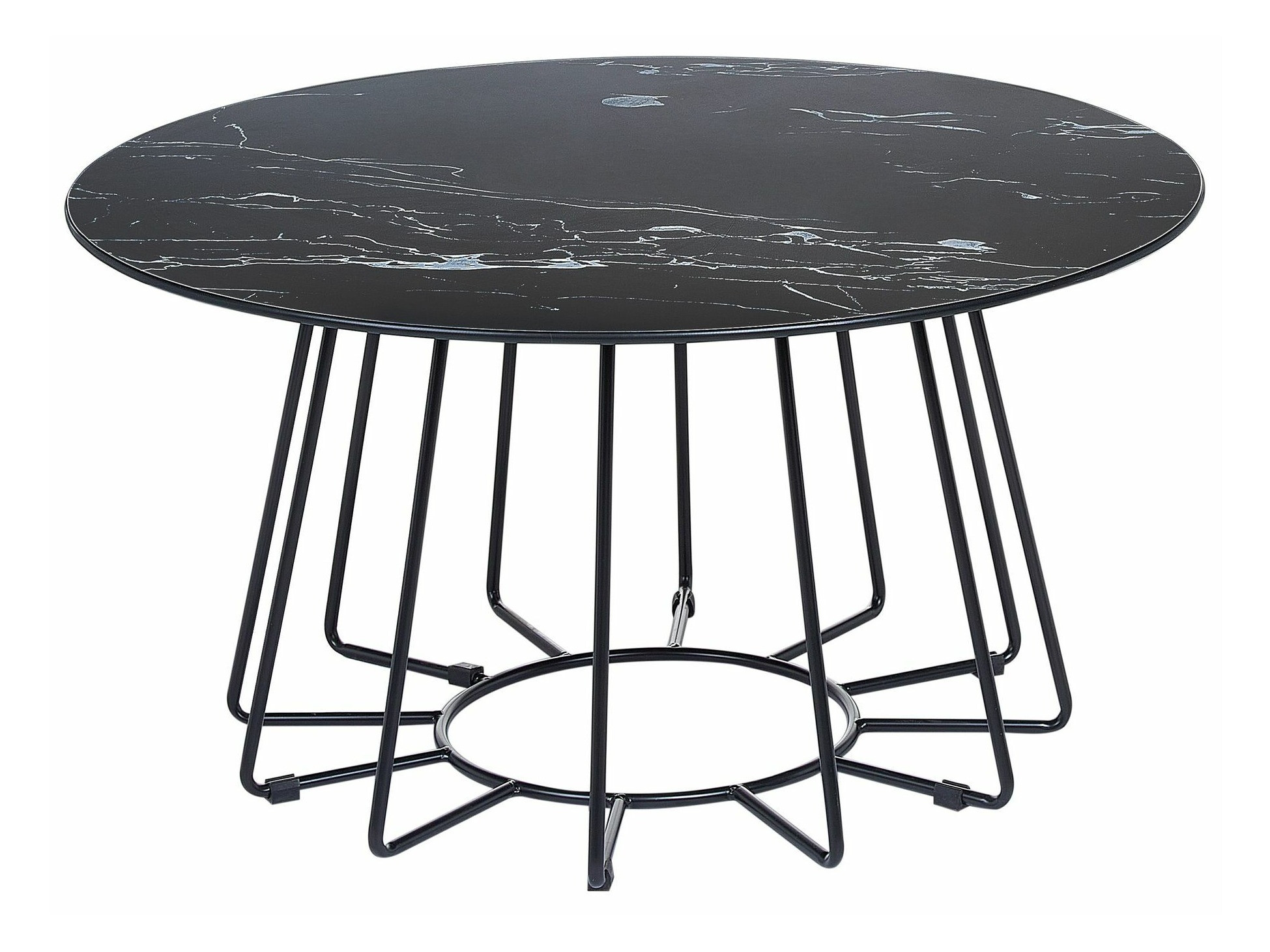 Масичка за кафе Berwyn 988 (Черен + Черен мрамор)