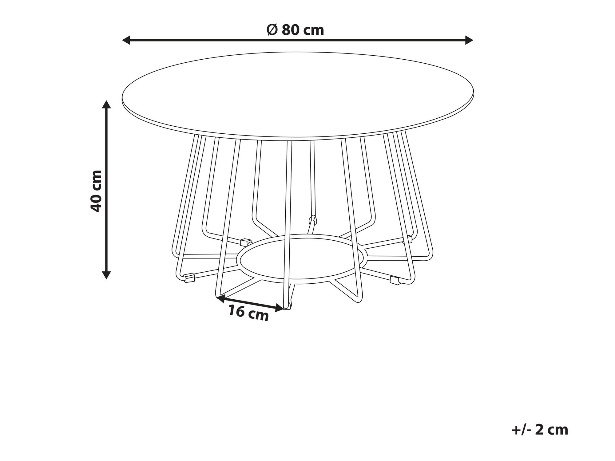 Масичка за кафе Berwyn 988 (Черен + Черен мрамор)