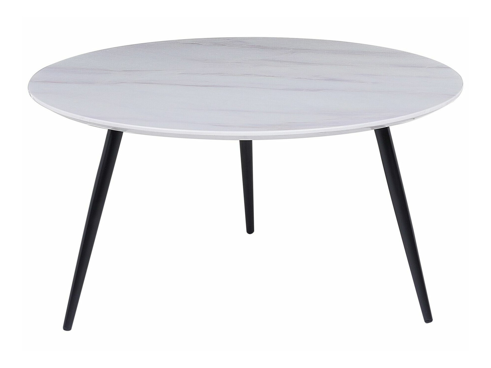 Масичка за кафе Berwyn 990 (Бял мрамор + Черен)