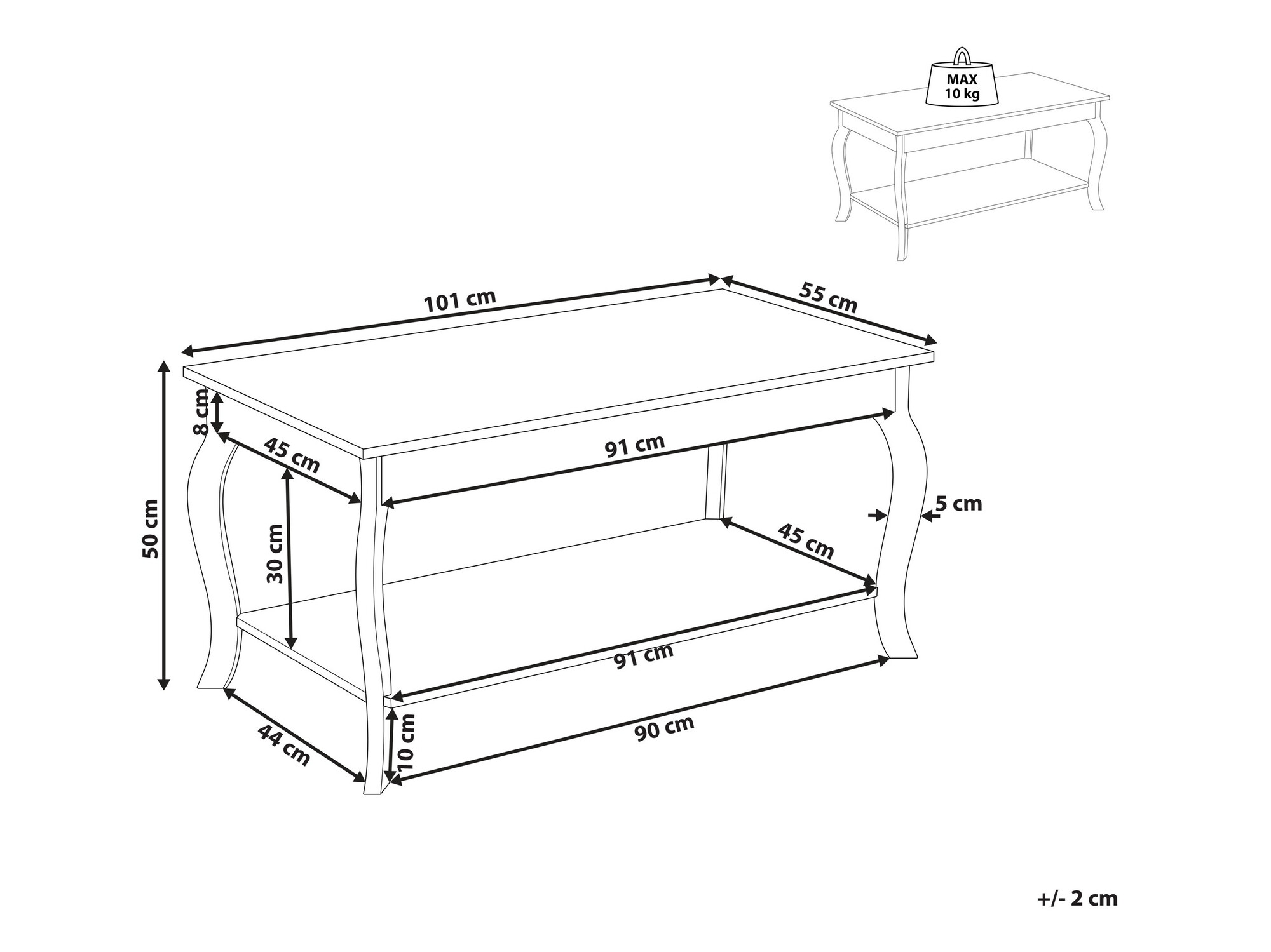 Масичка за кафе Berwyn 998