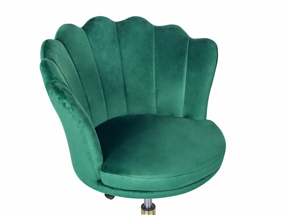 Офис стол Berwyn 991 (Зелен + Златно)