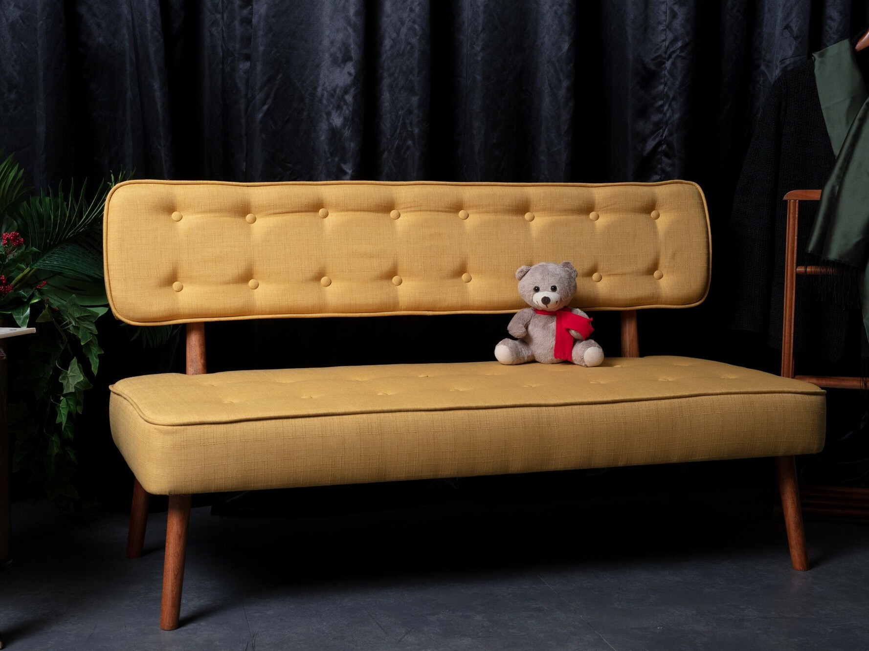 Тапицирана пейка Altadena 352 (Жълт)