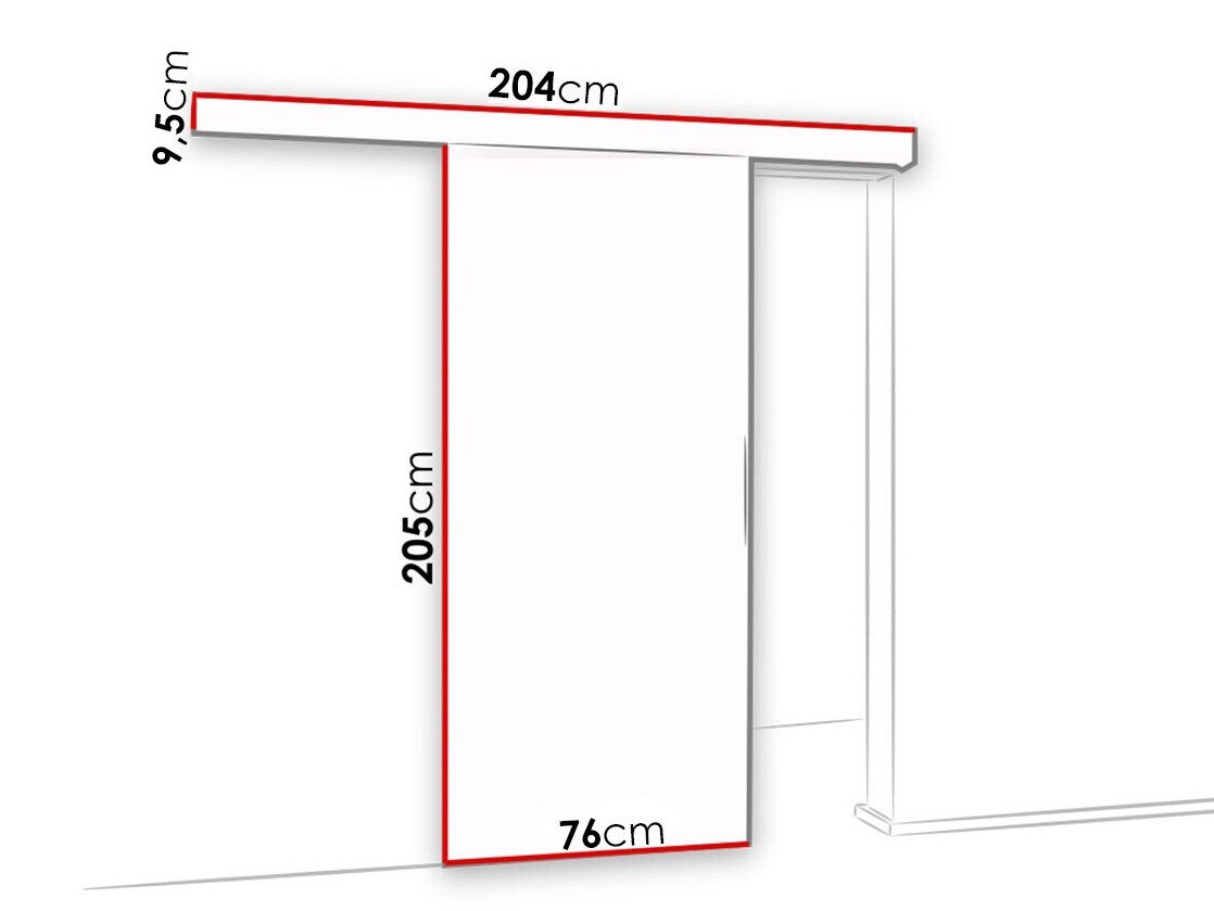 Плъзгаща се врата Dover 219