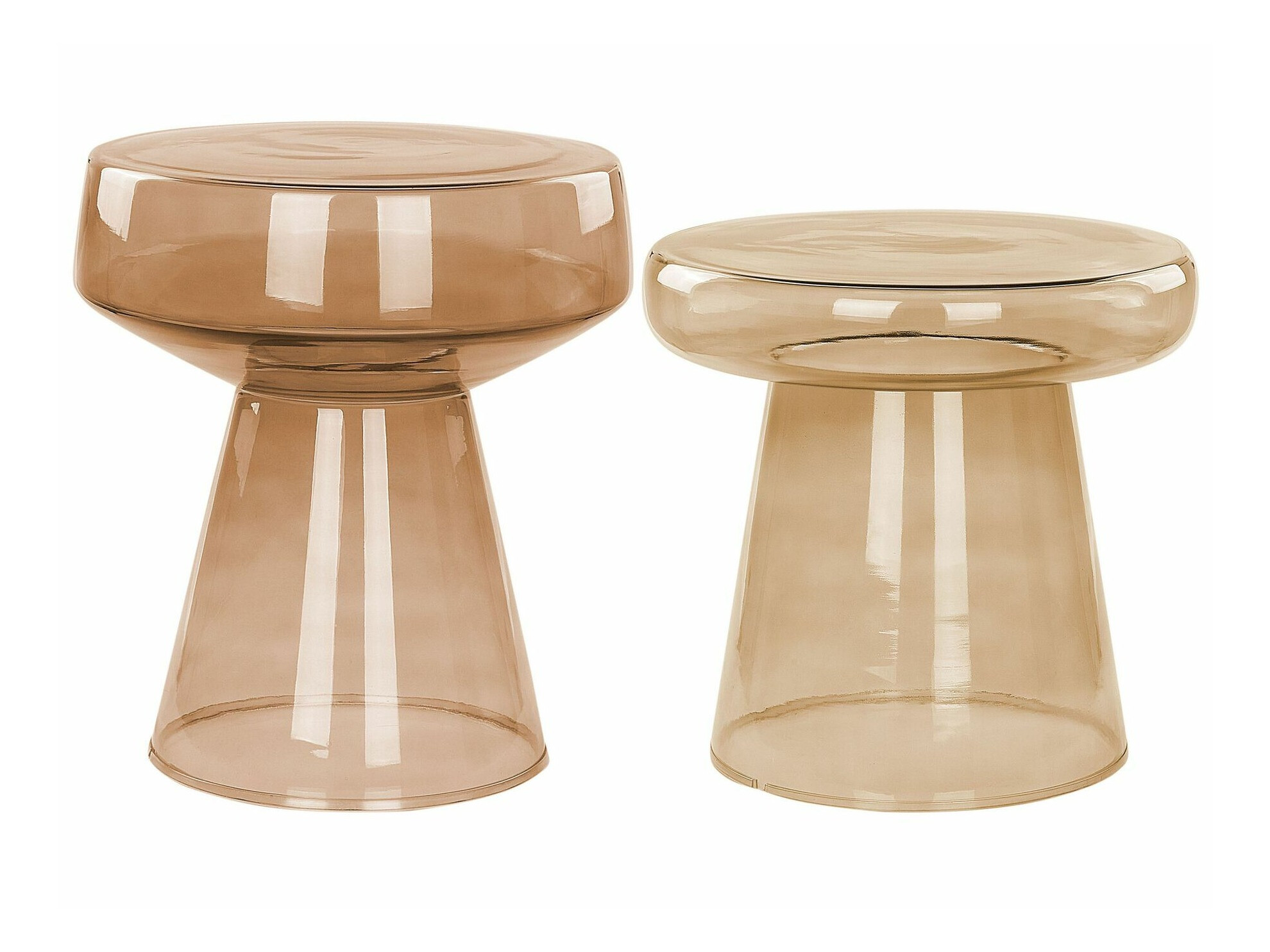 Комплект помощни маси Berwyn 1061 (Кафяв)