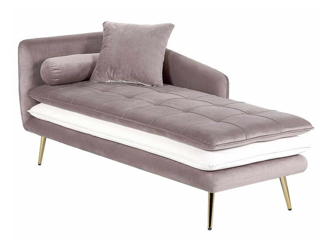 Кушетка Berwyn 1044 (Кафяв + Бял)