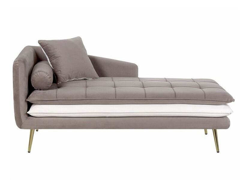 Кушетка Berwyn 1044 (Кафяв + Бял)