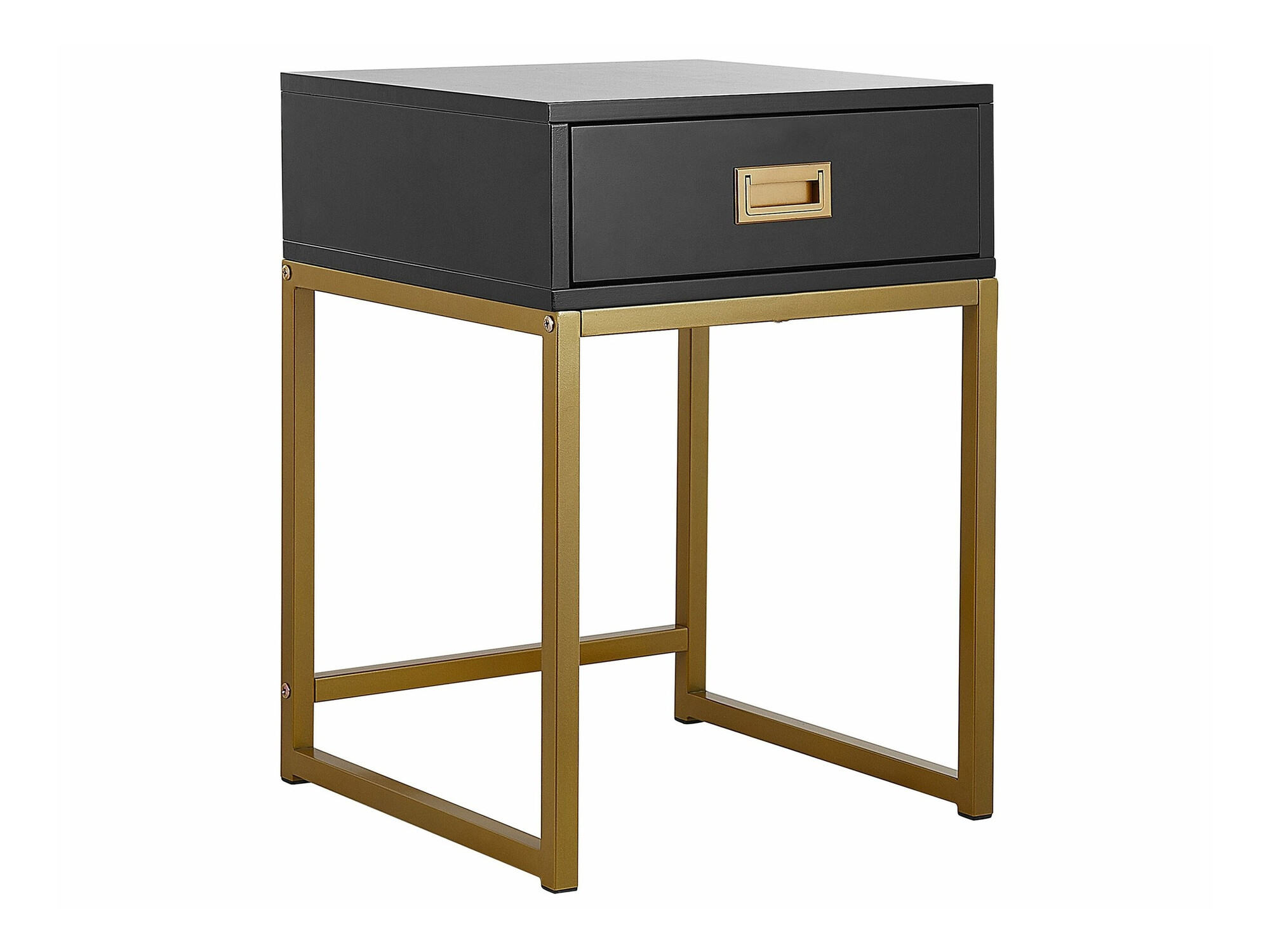 Помощна масичка Berwyn 1083 (Черен + Златно)