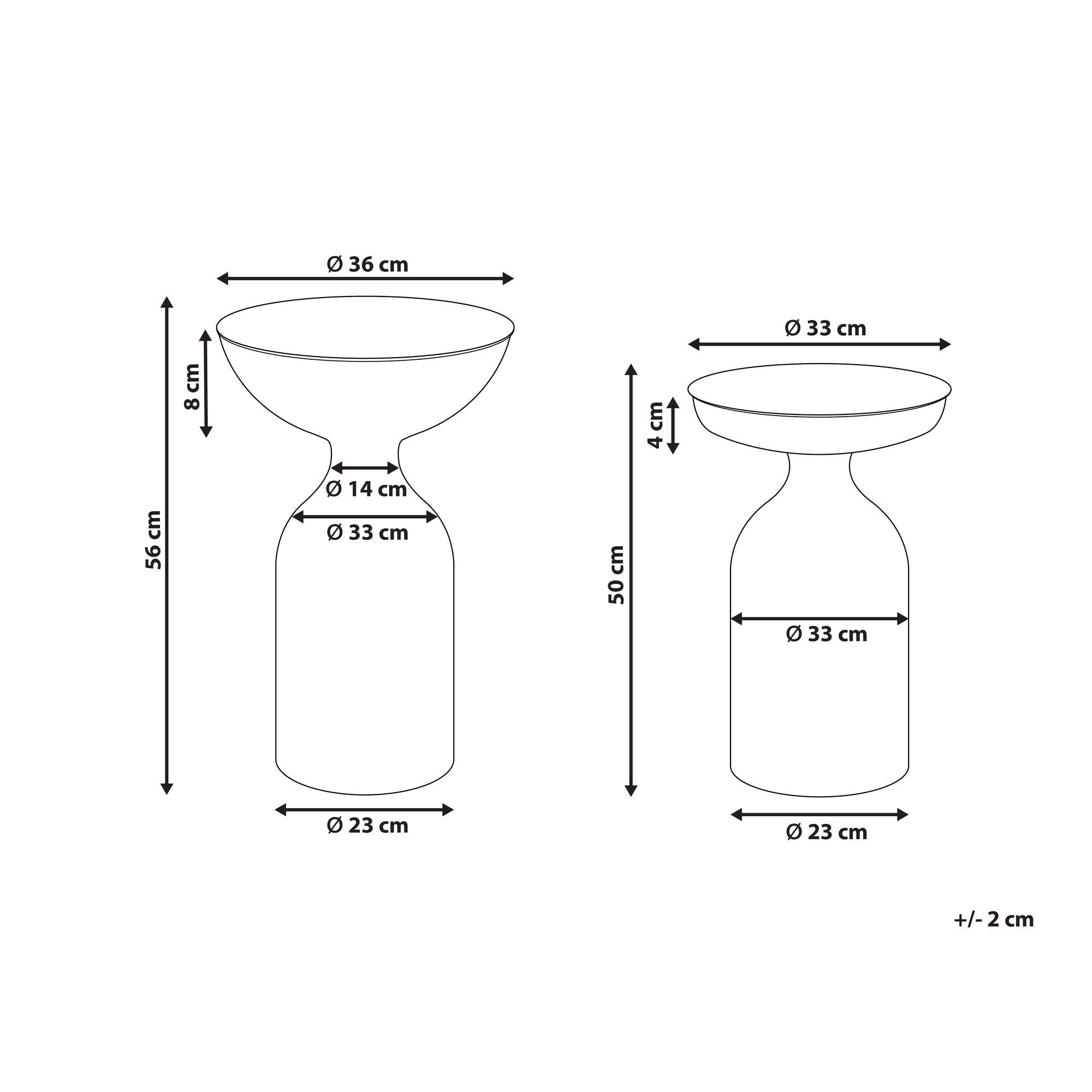 Комплект помощни маси Berwyn 1183 (Черен)