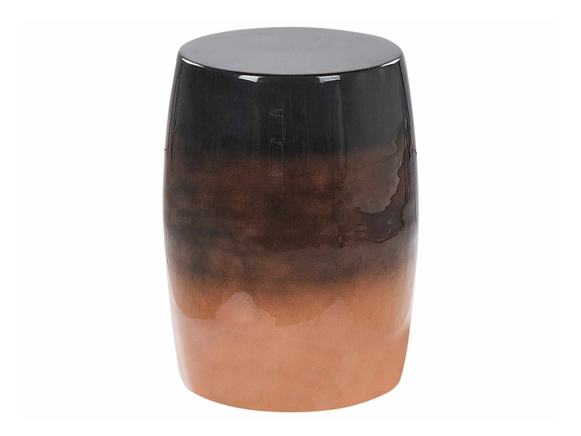 Помощна масичка Berwyn 1212 (Черен + Кафяв)