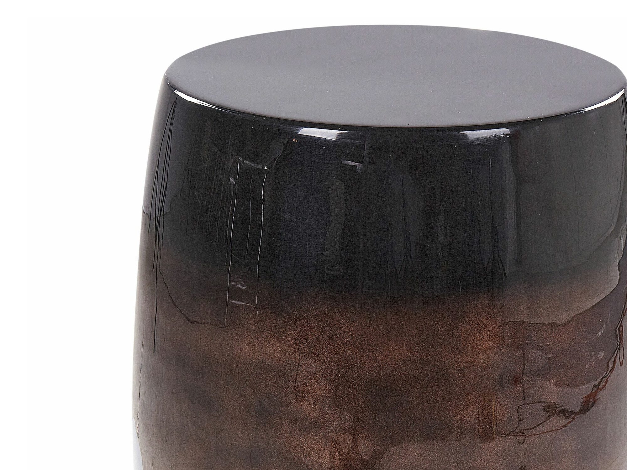 Помощна масичка Berwyn 1212 (Черен + Кафяв)