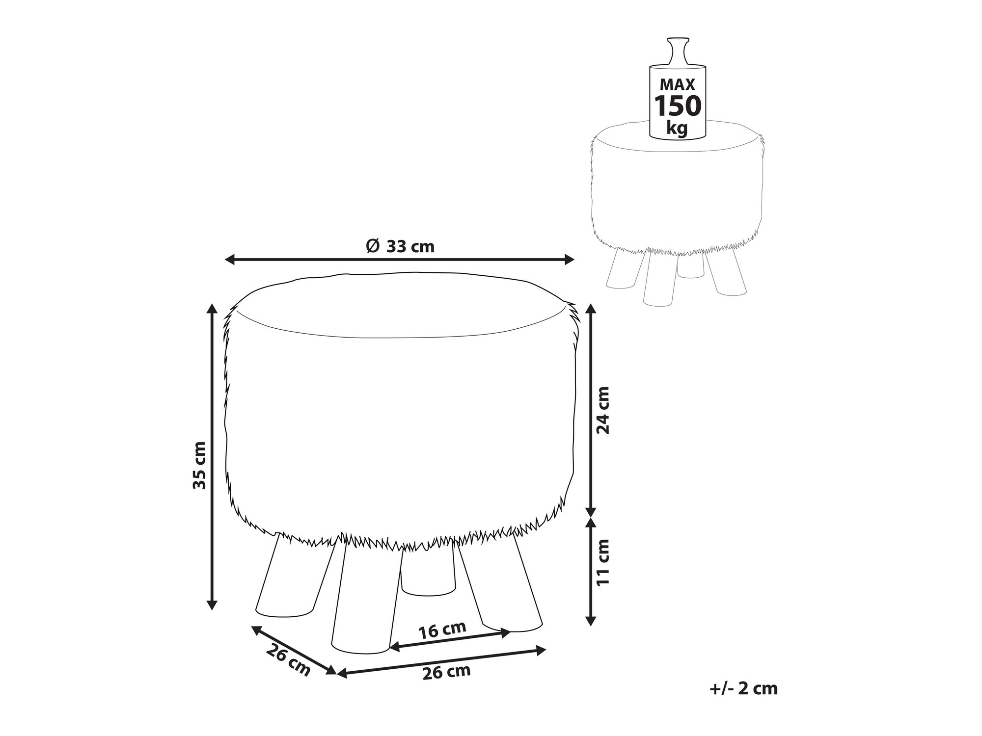 Табуретка Berwyn 1247