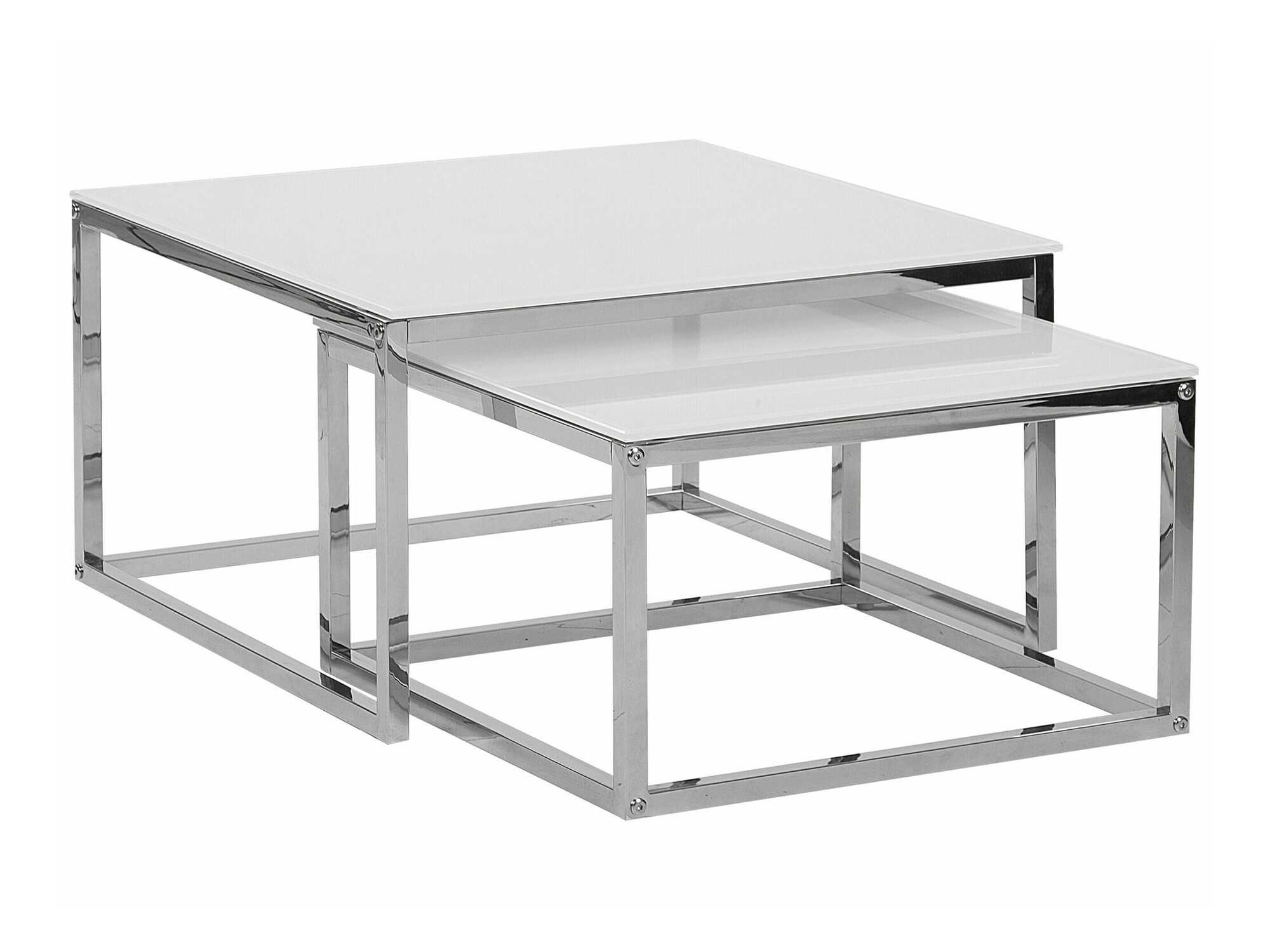 Комплект масички за кафе Berwyn 1283 (Бял + Сребро)