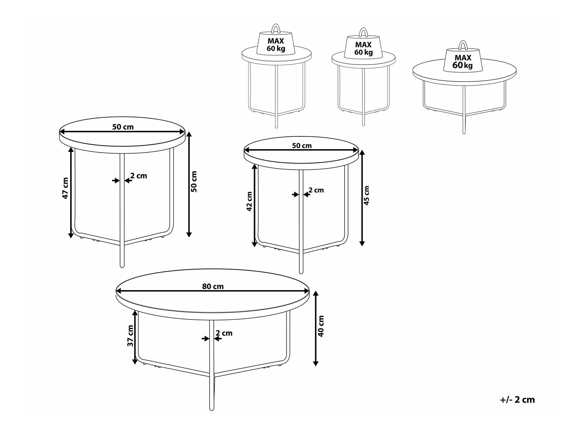 Комплект масички за кафе Berwyn 791 (Ярък дърво + Черен)