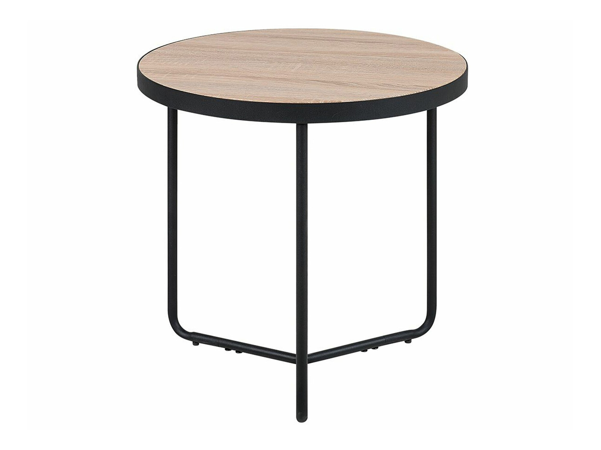 Помощна масичка Berwyn 783 (Ярък дърво + Черен)