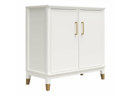 Шкаф CosmoLiving by Cosmopolitan Belromu 108 (Бял)