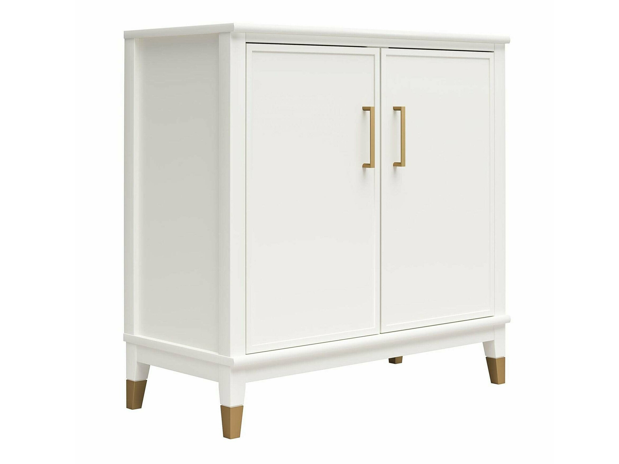 Шкаф CosmoLiving by Cosmopolitan Belromu 108 (Бял)