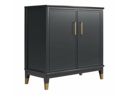 Шкаф CosmoLiving by Cosmopolitan Belromu 108 (Черен)