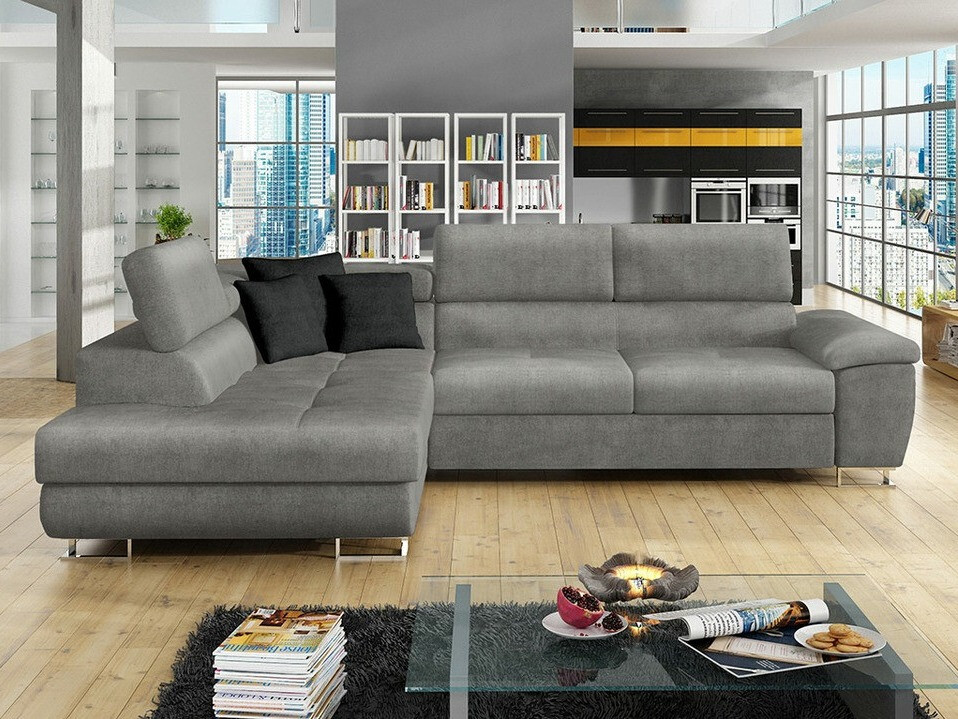Ъглов диван Comfivo Ruta II (Magic Velvet 2217 + Magic Velvet 2219)