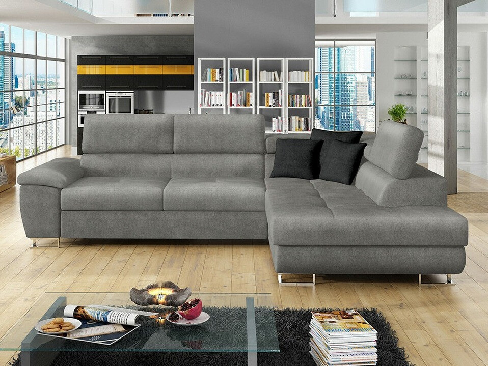 Ъглов диван Comfivo Ruta II (Magic Velvet 2217 + Magic Velvet 2219)
