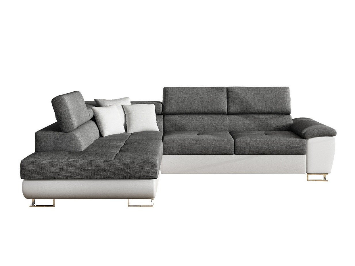 Ъглов диван Comfivo Ruta II (Soft 017 + Lux 06 + Soft 017)