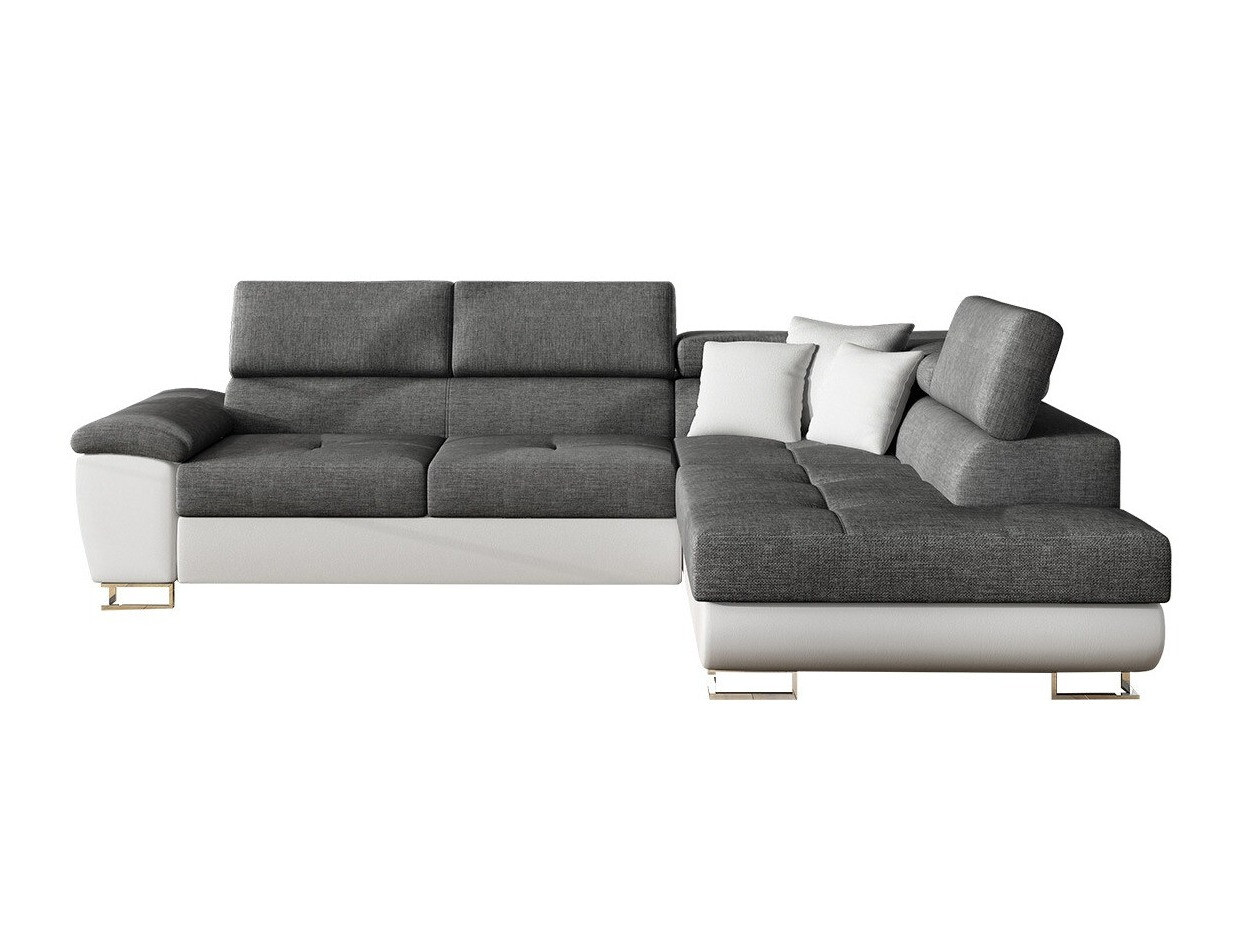 Ъглов диван Comfivo Ruta II (Soft 017 + Lux 06 + Soft 017)