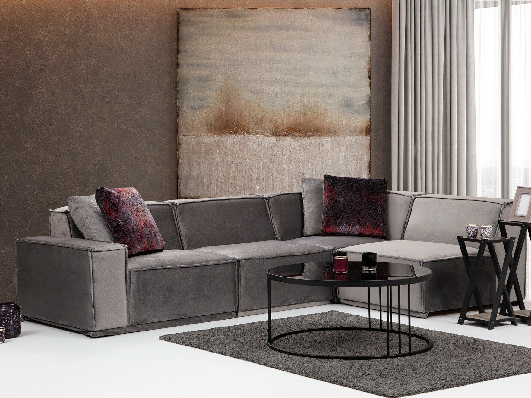 Модулен ъглов диван Ferliva 103